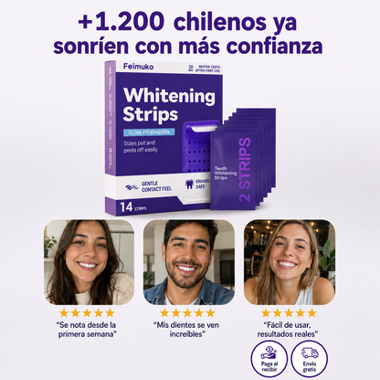 Más de 1.200 clientes ya confían en las tiras blanqueadoras
